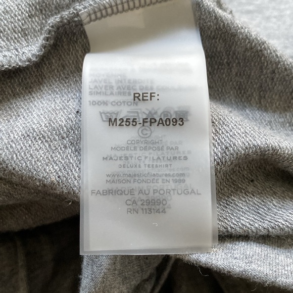 ***NWT*** Majestic Filatures Deluxe Teesshirt Size 5 - Picture 5 of 5